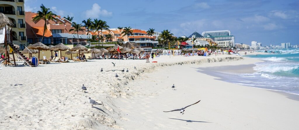 resorts along beach front