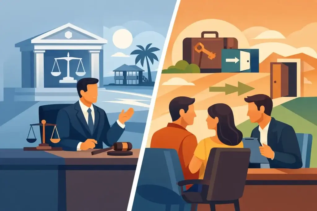"Lawyer or Exit Company? The Real Difference Could Cost You Thousands"