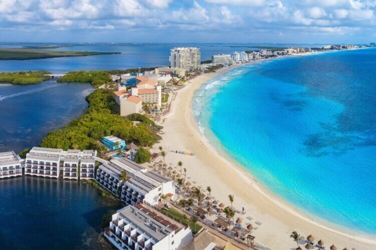 mexico beach coastline. Palace Resorts Review