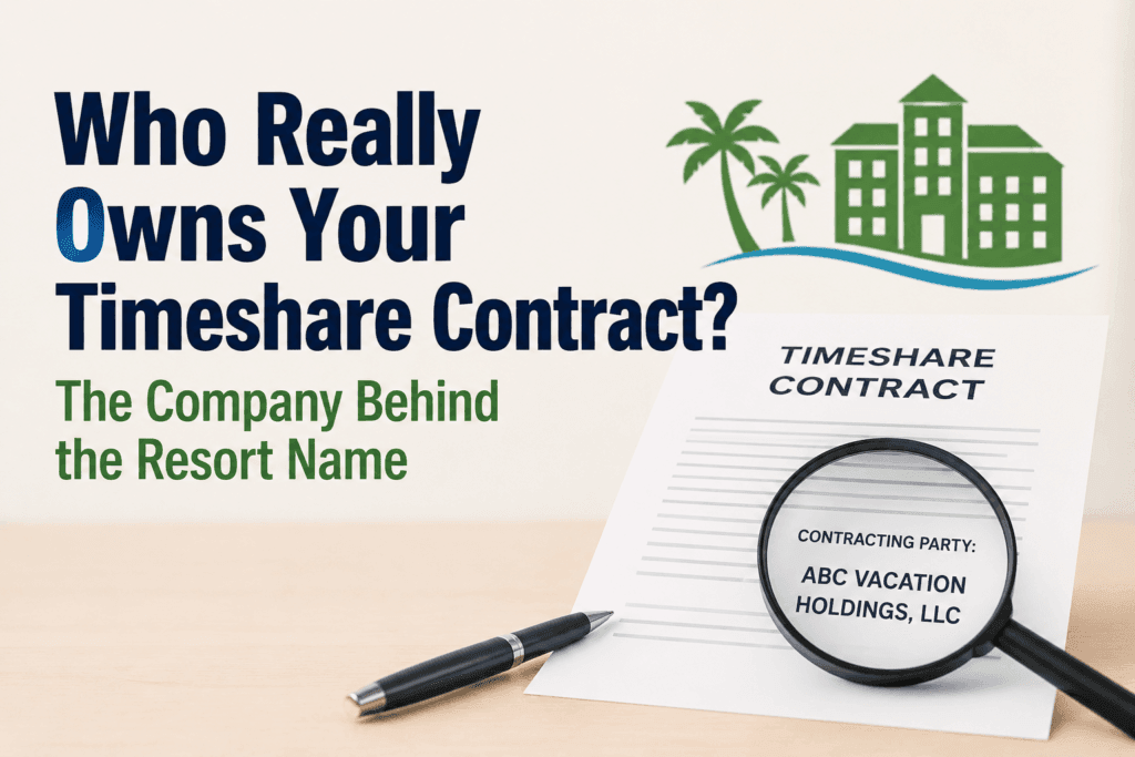 Who Really Owns Your Timeshare Contract?