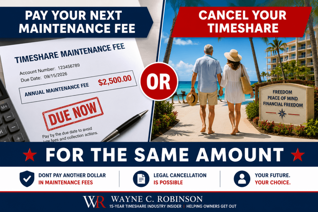 timeshare maintenance fees